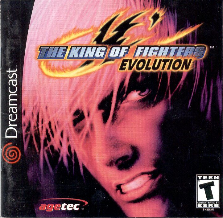 The King of Fighters Evolution box art for Sega Dreamcast